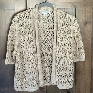 NWOT Coldwater Creek Women’s Bay Breeze Sweater Shrug